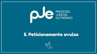 5 Peticionamento avulso [upl. by Idnaj]