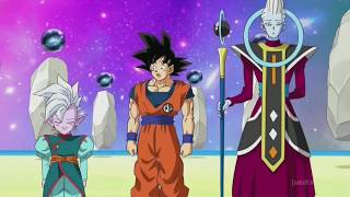 Goku meets Grand Priest For First time Eng Dub [upl. by Llechtim]