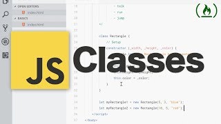 JavaScript Classes Tutorial [upl. by Faletti]