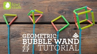 Kiwi Crate Project Instructions Bubble Wands [upl. by Octavie]