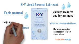 KY Liquid Personal Lubricant  Product Video [upl. by Agnola716]