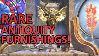 Previewing ALL the New ESO Greymoor Antiquity Furnishings [upl. by Atsyrc563]