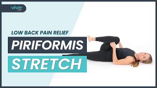 30 Second Stretch to Relieve Sciatica and Piriformis Pain [upl. by Einnep]