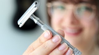 Shaving With A Safety Razor  Ladies Guide [upl. by Bow]