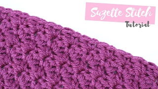 CROCHET How to crochet the Suzette stitch  Bella Coco [upl. by Hakan]