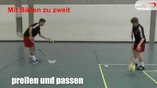 Koordinationstraining im Unihockey [upl. by Vicki]