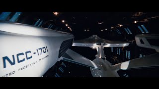 Enterprise Clears Moorings  Star Trek II The Wrath of Khan [upl. by Yerag]