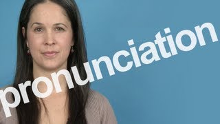 How to Pronounce PRONUNCIATION in American English [upl. by Abibah]