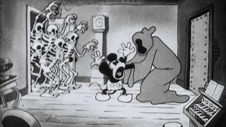 Mickey Mouse  The Haunted House 1929 [upl. by Lanny761]