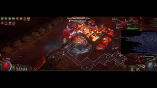 PoE 316  Occultist  ChaosFire Auto Bomber  Magic Find  T14 Tower Juiced  0 Button [upl. by Cyd]