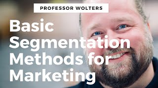 Basic Market Segmentation Models [upl. by Etireugram425]