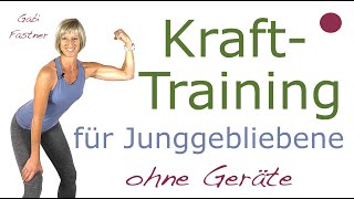 👉 21 min Krafttraining für Junggebliebene  ohne Geräte im Stehen [upl. by Gisele]