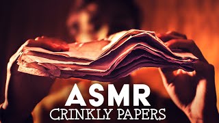 ASMR  The Most Intense CRINKLY PAPERS 😴No Talking for SLEEP [upl. by Rutledge829]