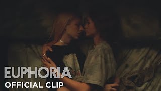 euphoria  rue and jules fall asleep season 1 episode 4 clip  HBO [upl. by Langsdon]