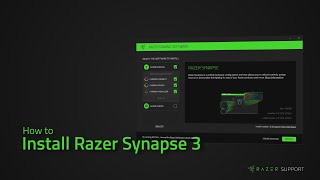 How to install Razer Synapse 3 [upl. by Smalley134]