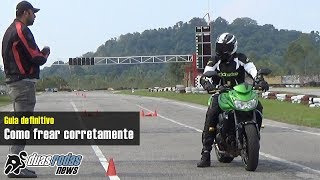 Guia definitivo de como frear a moto corretamente [upl. by Iarised]