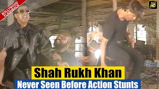 Shahrukh Khans EXCLUSIVE NEVER SEEN BEFORE Action Stunts from DUPLICATEFlashback [upl. by Fidellia]