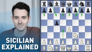 The Sicilian Defense  Chess Opening Tutorial [upl. by Aivan]