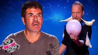 10 MIND BLOWING Magicians On Britains Got Talent [upl. by Klina]