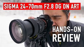 Sigma 2470mm F28 DG DN Art Handson Review [upl. by Ennaira]