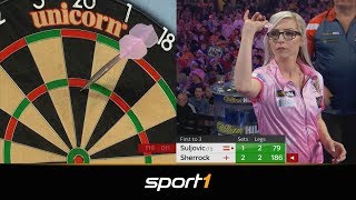 Zweite Sensation Fallon Sherrock wirft auch Suljovic raus  SPORT1  PDC WORLD DARTS CHAMPIONSHIP [upl. by Grantland]