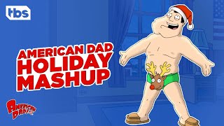 American Dad Holiday Clips Mashup  TBS [upl. by Revart260]