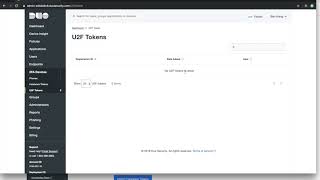 Import hardware OTP token and security key to Duo [upl. by Ellenet]