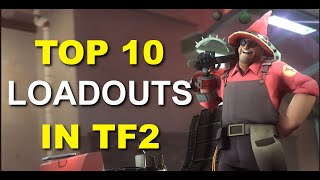 Top 10 Loadouts Of TF2 Battle Engineer [upl. by Redwine]