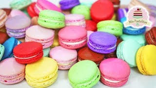 LA RECETA MÁGICA PARA HACER MACARONS  TRUCOS QUE NADIE TE HABÍA DICHO  MIS PASTELITOS [upl. by Pelagias766]