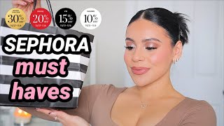 Sephora Savings Event Recommendations 😍 Full Face Must Haves [upl. by Aninaj]