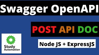 How to add Swagger in Post API Call  Swagger with RequestBody [upl. by Assek]