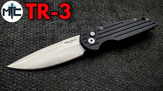 Protech TR3 Automatic Knife  Overview and Review [upl. by Adnahcir149]