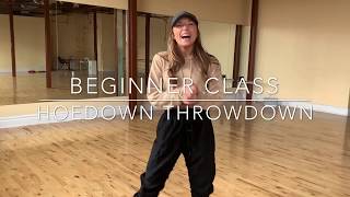 Hoedown Throwdown Tutorial [upl. by Kahcztiy839]