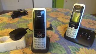 Functional testing Cordless telephone Gigaset C430A Duo DECT [upl. by Tolmach673]