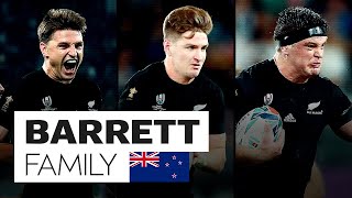 The Barrett Brothers  All Blacks Triple Threat  Rugby World Cup Highlights [upl. by Antebi]