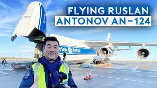 Incredible Flight on Antonov AN124 Cargo Transporter [upl. by Leahkim]