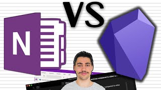 OneNote VS Obsidian  2021 Comparison by a Medical Student [upl. by Dorman]