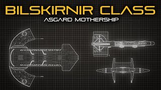 Stargate Bilskirnir Class Asgard Mothership  Ship Breakdown [upl. by Hut913]