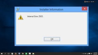 Soloved Fix Error 2503 and 2502 when installinguninstalling on Windows 7810 100 Work 1 [upl. by Viridissa]