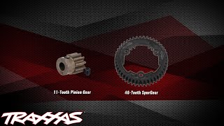 Gearing Setup  Traxxas Support [upl. by Quartis25]