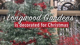 Longwood Gardens does a massive Christmas display every year [upl. by Lethia325]