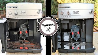 DeLonghi Coffee Machine  Revival and Restoring DeLonghi ESAM Magnifica [upl. by Langsdon]