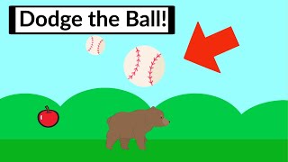 How to make a DODGE THE BALL GAME in Scratch [upl. by Publius374]