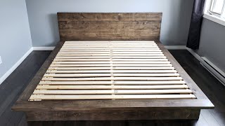 DIY 5 Minutes Bed Frame [upl. by Tlevesor889]