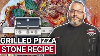 How To Grill On A Weber Pizza Stone  Ace Hardware [upl. by Tisdale258]