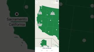 WR The US State Capitals in the West 007 Seterra Android App [upl. by Delsman825]