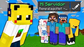 NUEVA FORMA de CREAR tu SERVIDOR de MINECRAFT en 5 MINUTOS Bedrock y Java Cualquier Versión [upl. by Anairdna]