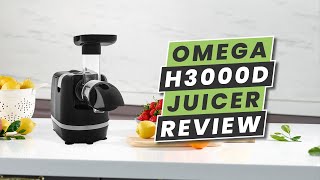 Omega H3000D Horizontal Slow Juicer  Juicer Review [upl. by Maddie]