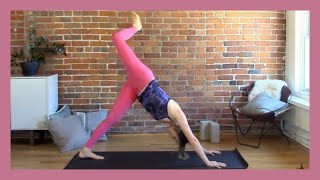 20 min Full Body Yoga  Intermediate Vinyasa Yoga [upl. by Leahcimdivad]