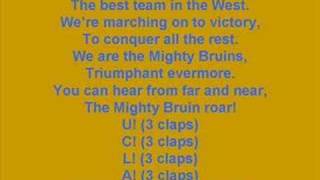 UCLA Fight Song  quotThe Mighty Bruinsquot [upl. by Suirradal]